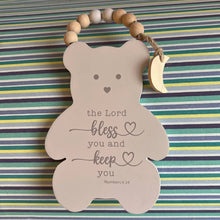 Load image into Gallery viewer, Bear Baby Wall Plaque