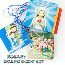 Load image into Gallery viewer, Mysteries of the Rosary Board Book Set