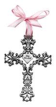 Load image into Gallery viewer, Filigree Cross for Baby Girl