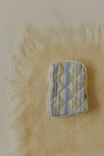 Load image into Gallery viewer, Blue Floral Rosary Pouch