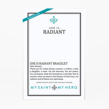 Load image into Gallery viewer, She is Radiant Bracelet - Silver: Platinum