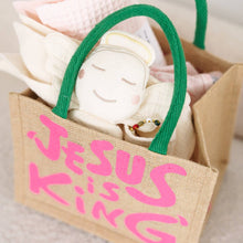 Load image into Gallery viewer, Jesus Is King Easter Basket/Bag