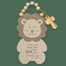 Load image into Gallery viewer, Lion Nap Time Door Knob Hanger