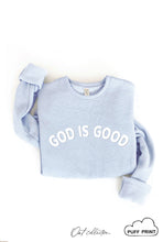 Load image into Gallery viewer, GOD IS GOOD PUFF Graphic Sweatshirt: TAN / XL