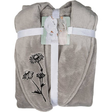 Load image into Gallery viewer, Loved One Size Fits Most Gray Royal Plush Robe