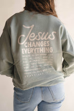 Load image into Gallery viewer, Jesus Changes Everything Pullover | Christian Pullover: S