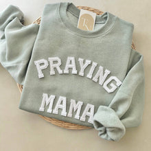 Load image into Gallery viewer, Praying Mama Sweatshirt, Mama Sweater: Gray