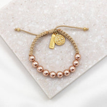 Load image into Gallery viewer, She is Radiant Bracelet - Gold: Black