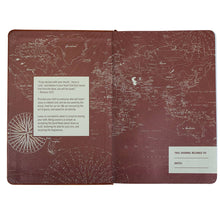 Load image into Gallery viewer, Kerusso Mens Faux Leather Journal - Jesus Is Lord Cross: Brown
