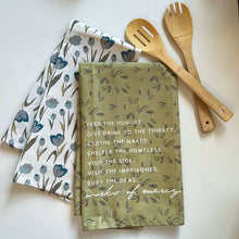 Load image into Gallery viewer, Works of Mercy Tea Towel Set
