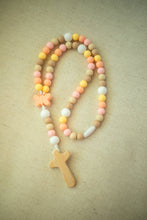 Load image into Gallery viewer, Butterfly Baby Rosary | Teething Rosary | Baptism Gift: Yellow