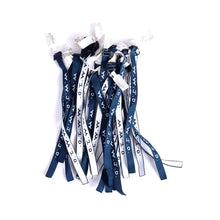 Load image into Gallery viewer, WWJD Woven Bracelet, Delta Blue
