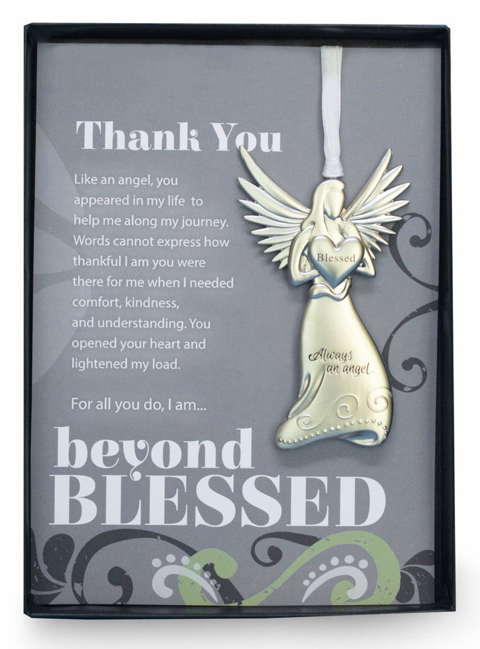 Thank You Appreciation Gift Keepsake Angel Ornament  4815