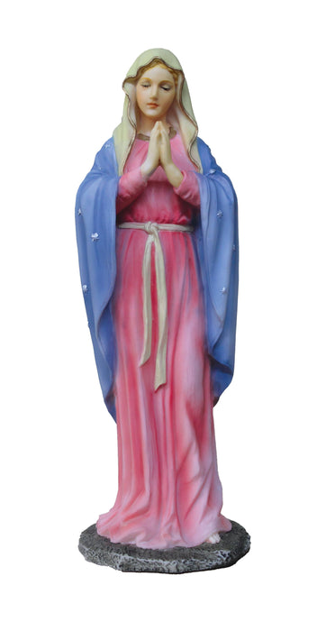 Adoring Virgin Statue in Color 8