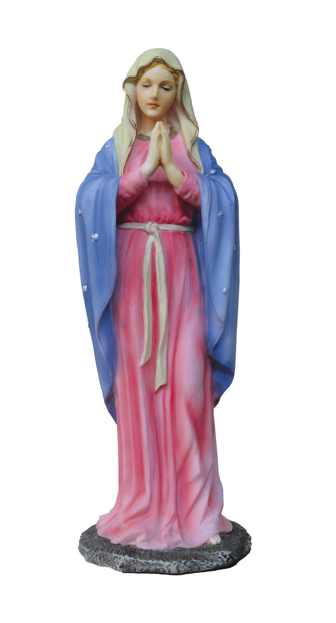 Adoring Virgin Statue in Color 8