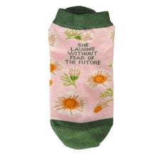 Load image into Gallery viewer, Kerusso Ankle Socks She Laughs: Pink / One Size Fits Most
