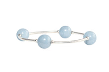 Load image into Gallery viewer, 12mm Angelite Blessing Bracelet: S