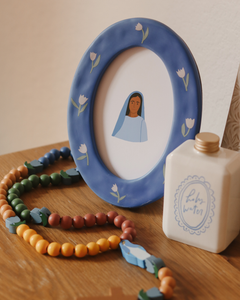 Ceramic Picture Frames: Holy Spirit