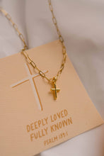 Load image into Gallery viewer, Deeply Loved Fully Known Charm Necklace I Christian Jewelry