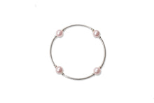 Load image into Gallery viewer, 8mm Pink Pearl Blessing Bracelet: S