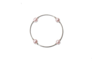 8mm Pink Pearl Blessing Bracelet: S