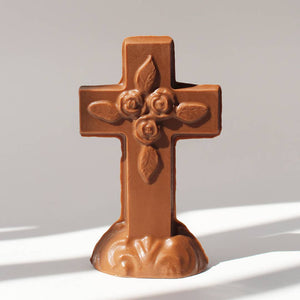 3-D Chocolate Cross: Dark