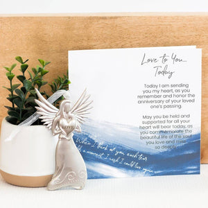 Anniversary Of Loss Gift: Sympathy Angel Ornament 4549