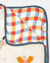 Load image into Gallery viewer, Guardian Angels Deluxe Muslin Baby Blanket Quilt