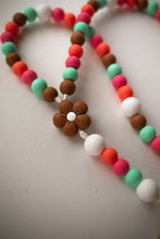Load image into Gallery viewer, Flower Baby Rosary | Girl Baptism Gift | Christening Gift: Aqua
