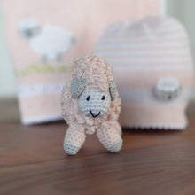 Load image into Gallery viewer, Lamb Baby Blanket - Pink