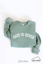 Load image into Gallery viewer, GOD IS GOOD PUFF Graphic Sweatshirt: ROSE / XL