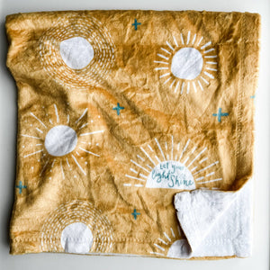 Scripture Let Your Light Shine Minky Blanket