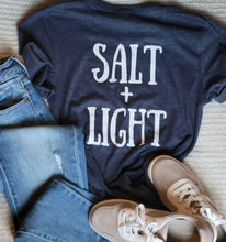 Load image into Gallery viewer, Salt and Light T-Shirt: M / Dusty Blue
