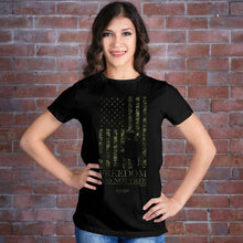 Load image into Gallery viewer, Kerusso Christian T-Shirt Freedom Was Not Free: Black / Small