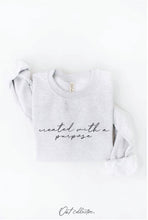 Load image into Gallery viewer, CREATED WITH A PURPOSE Graphic Sweatshirt: VINTAGE WHITE LONG SLEEVE / M