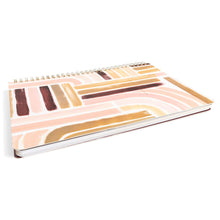 Load image into Gallery viewer, Church Notes Notebook - Sunset Stripe by 1canoe2
