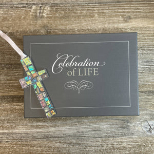 Celebration Of Life Cross: Sympathy Ornament USA 6306-DI