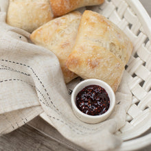 Load image into Gallery viewer, Ceramic Bread Basket with Towel