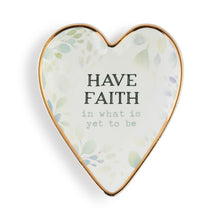 Load image into Gallery viewer, Faith Art Heart Trinket Dish