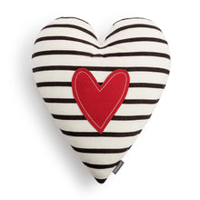 Load image into Gallery viewer, Red Heart and Stripes Heart Pocket Pillow