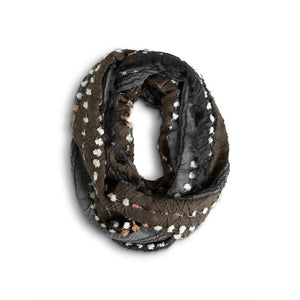 Textured Infinity Scarf