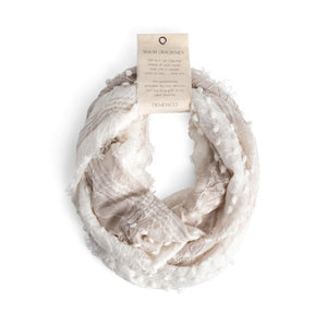 Textured Infinity Scarf