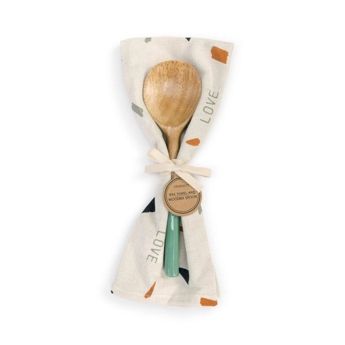 Love Kitchen Towel & Utensil Set