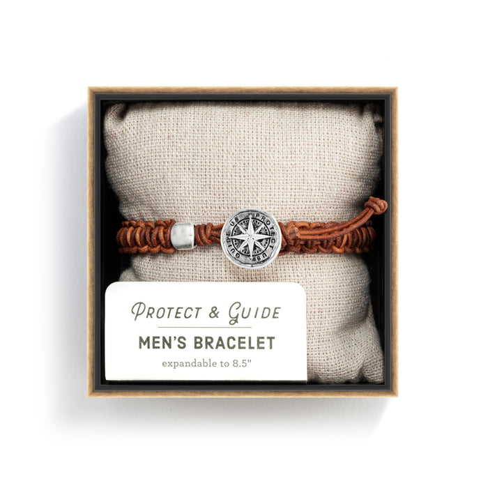 Men's Compass Bracelet