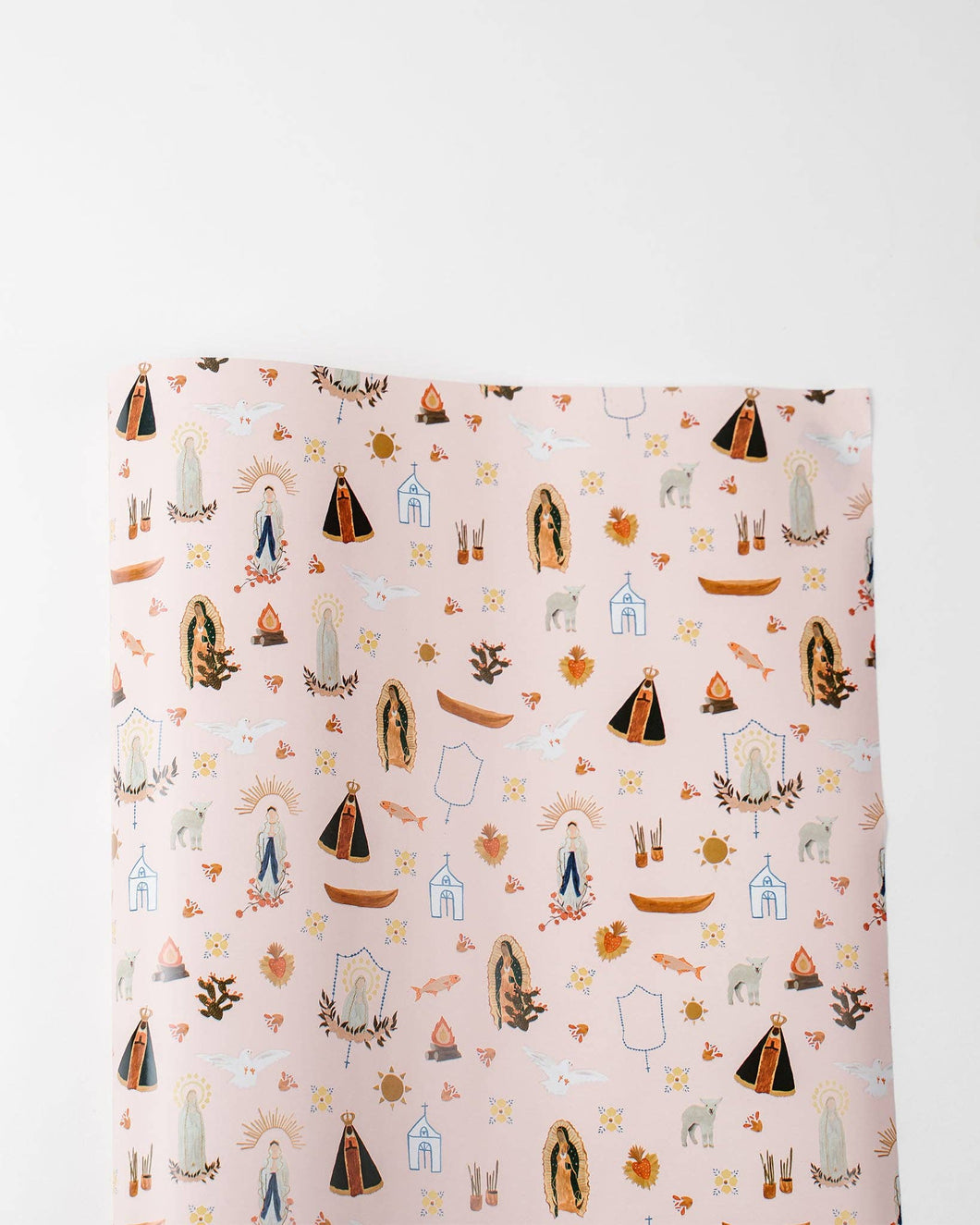 Marian Wrapping Paper | Catholic Gift Wrap (Roll)
