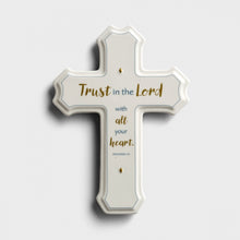 Load image into Gallery viewer, Trust in the Lord - Decorative Cross