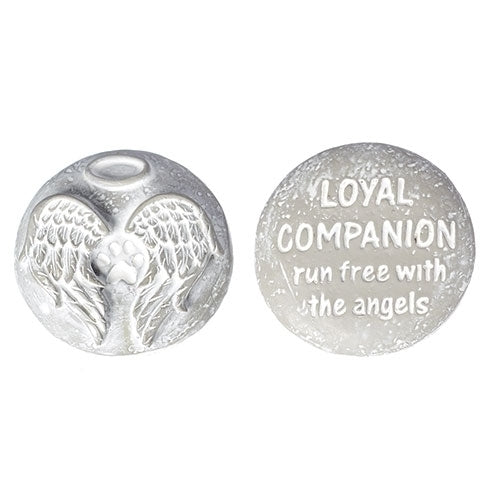 Pet Memorial Stone Pocket Token