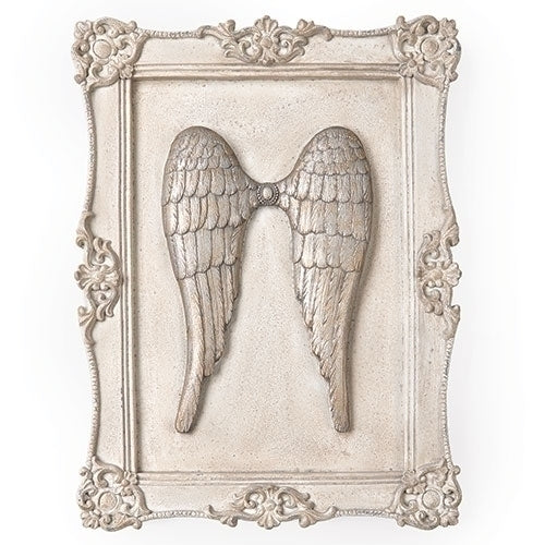 Angel Wings Wall Plaque