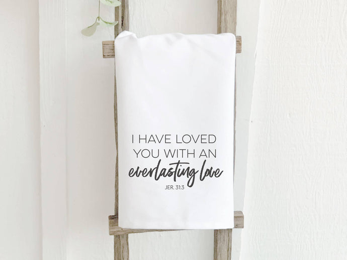 Everlasting Love - Inspirational Tea Towel