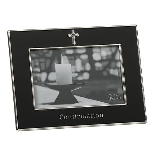 Black Confirmation Horizontal Frame